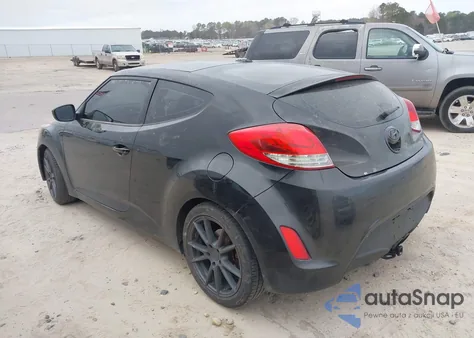 2012 Hyundai Veloster Base W/Gray from USA, damaged, VIN KMHTC6AD5CU024943